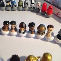 Rollinz star wars 1.0, 2.0 wizzis harry potter ess