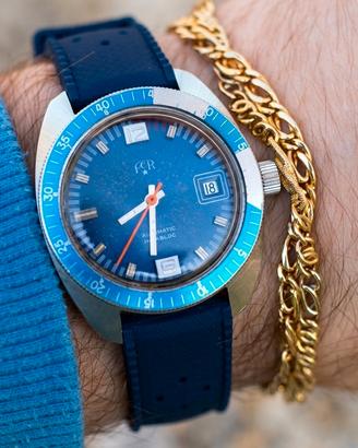 Orologio For skin diver automatico vintage acciaio