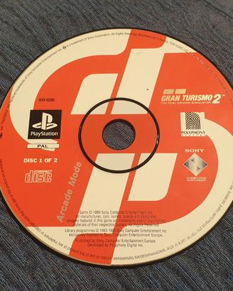 GranTurismo 2 GT2 per Playstation PS1 disco gioco