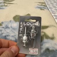 Strap Locks tracolla chrome per chitarra/basso