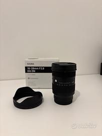 Sigma 16-28mm f/2.8 DG DN C Sony e mount