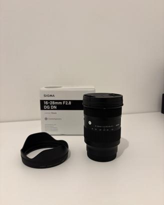 Sigma 16-28mm f/2.8 DG DN C Sony e mount