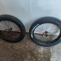 Ruote complete fantic fat integra senza cassetta