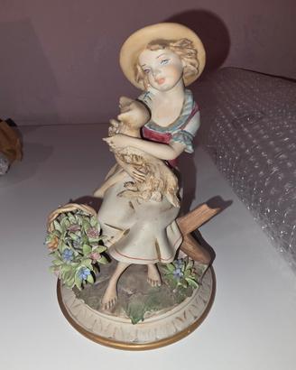 Statuina Capodimonte Lill C.A. Majello Napoli  