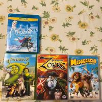 4 DVD CARTONI ANIMATI