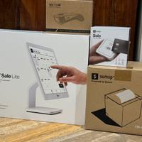 Kit cassa SumUp POS lite NUOVO+stampante +POS+scan