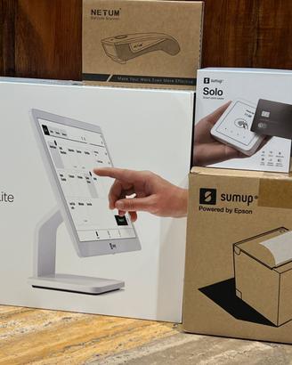 KIT CASSA SUMUP POS lite NUOVO+stampante +POS+scan