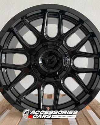 4 Cerchi GEAR 771 da 18 Toyota Hilux Hummer H2