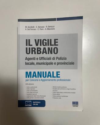 Libro concorsi vigile urbano