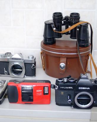 konica-cosina-nikon-canon per ripristino o ricambi