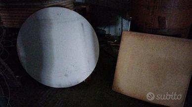 PIANALI TAVOLI ROTONDI E  QUADRATI E  PROLUNGHE