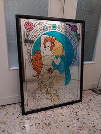 Specchio decorato 