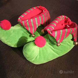PANTOFOLE ELFO NATALE