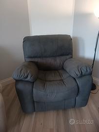 Poltrona recliner manuale 