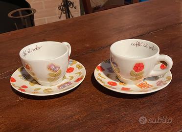 Set 2 tazze cappuccino thè caffè THUN