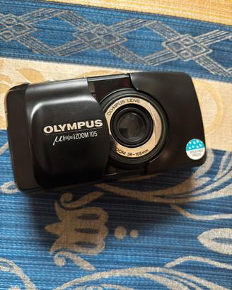 Olympus mju zoom 105 testata con rullino