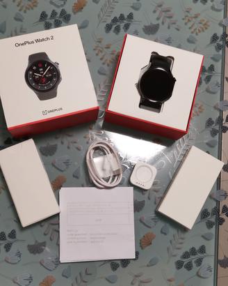 OnePlus Watch 2 Black Steel – Come Nuovo, Completo