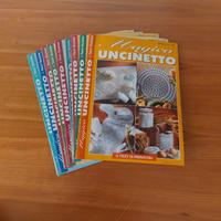 Lotto 9 riviste uncinetto Magico Uncinetto vintage