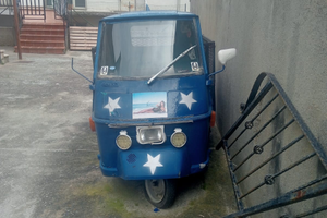 Ape 50 Piaggio con sponde alte