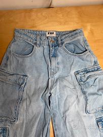 jeans tally weijl con tasche taglia 38