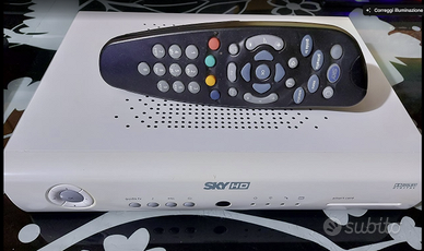 Decoder SKY HD funzionante completo di telecomando
