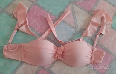 Pezzo sopra bikini rosa