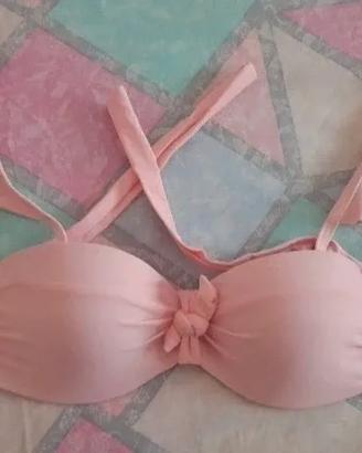 Pezzo sopra bikini rosa