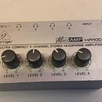 Amplificatore per cuffie HA400 Behringer