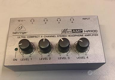 Amplificatore per cuffie HA400 Behringer