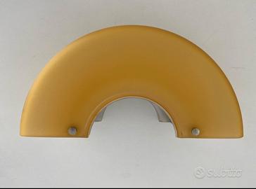 Lampada applique color senape di Murano Due