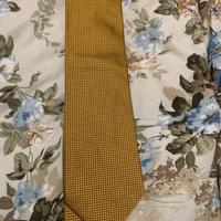Cravatta Oro Andrew's Ties Made in Italy Usata