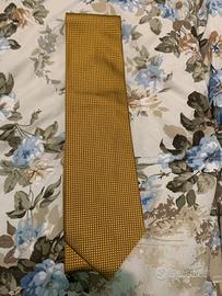 Cravatta Oro Andrew's Ties Made in Italy Usata