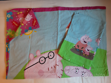 Copripiumino per lettino Peppa Pig
