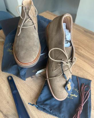 Scarpe Gutteridge uomo 44 nuove in camoscio