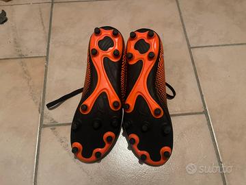 Scarpe da calcetto Puma Arancioni e Nere - Bimbo/R