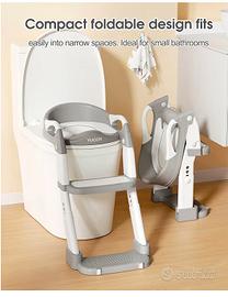 Riduttore wc con scaletta bambini