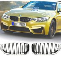 GRIGLIE BMW F32 F33 F36 LOOK M4 NERO CROMATO