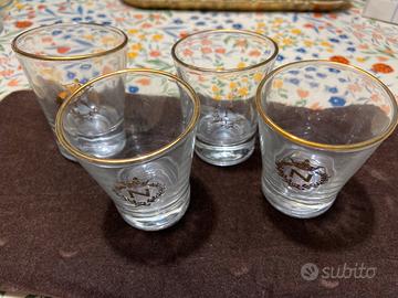 Bicchierini da liquore N vintage originali