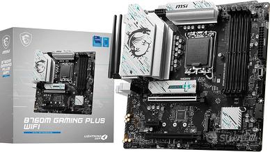 MSI B760M GAMING PLUS WIFI DDR5 LGA1700 mATX Nuova