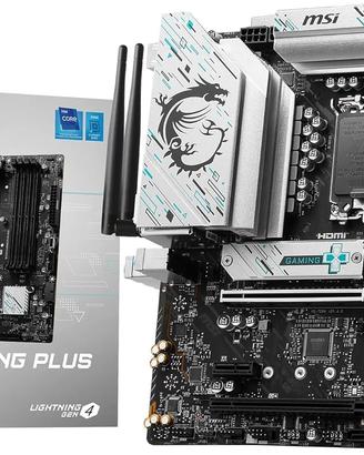 MSI B760M GAMING PLUS WIFI DDR5 LGA1700 mATX Nuova