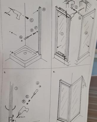 box doccia 80x80 