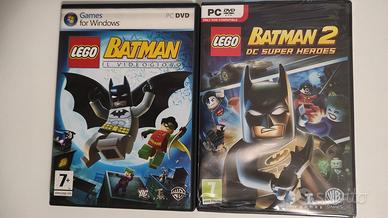 giochi per pc LEGO BATMAN e LEGO BATMAN 2 DC SUPER