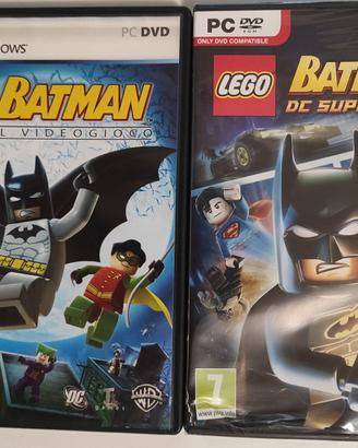giochi per pc LEGO BATMAN e LEGO BATMAN 2 DC SUPER