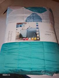 copriletto trapuntato matrimoniale Double face 