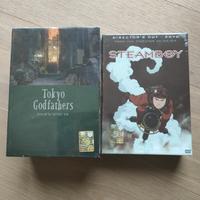 Tokyo Godfathers e Steamboy DVD Limitato Numerato