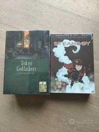 Tokyo Godfathers e Steamboy DVD Limitato Numerato