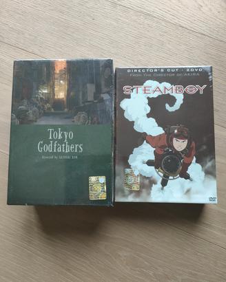 Tokyo Godfathers e Steamboy DVD Limitato Numerato