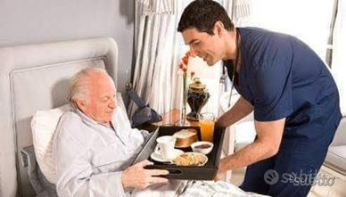 Badante 24h/h12 con vitto e alloggio convivente