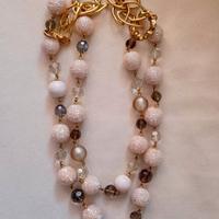 Collana Statement a Doppio Filo 