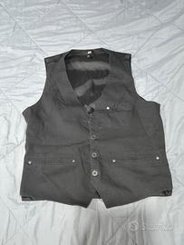 Gilet Nero elegante H&M Tg 52 Eu